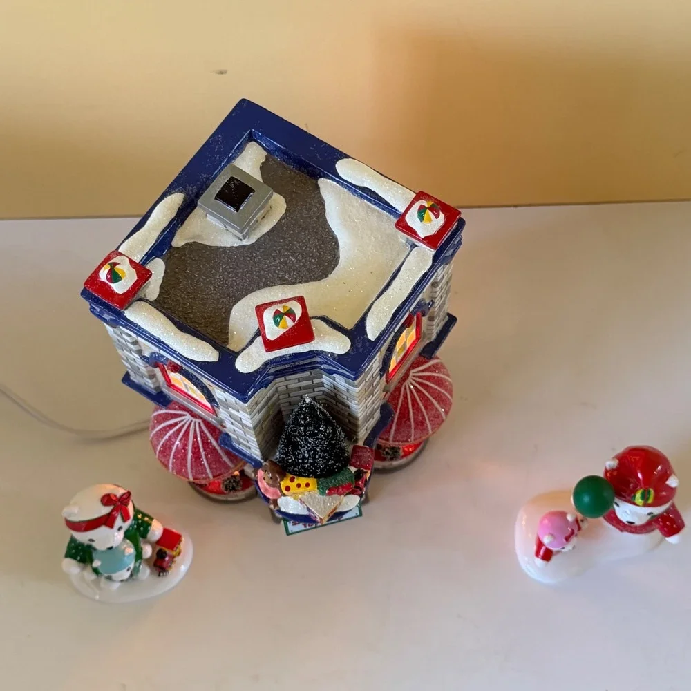 Department 56 Santabear Village Santabear's Toy Shop 56.05825 Set of 3 Retired